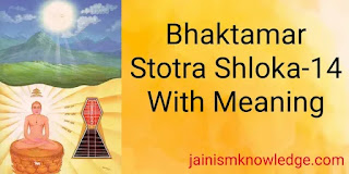 Bhaktamar Stotra Shloka-14