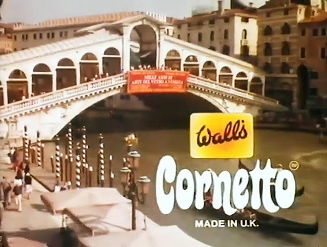 Wall's Cornetto Logo and Italian River