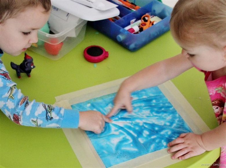 no mess painting ideas for toddlers