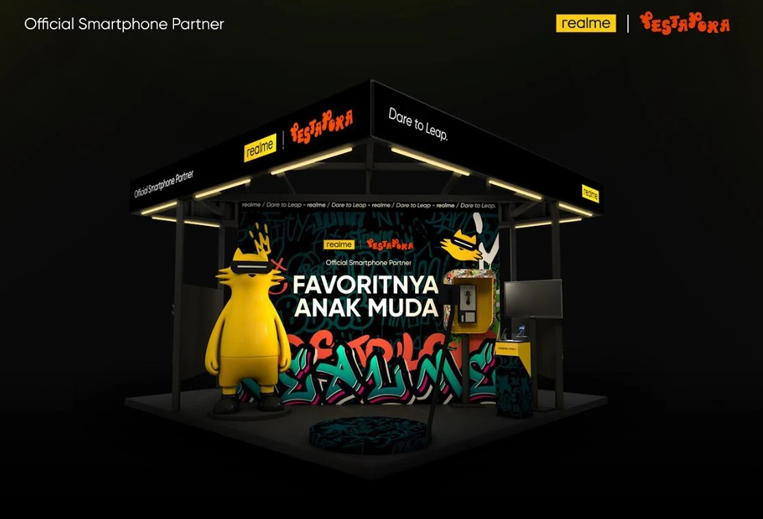 Realme Resmi Jadi Official Smartphone Partner Festival Musik Pestapora