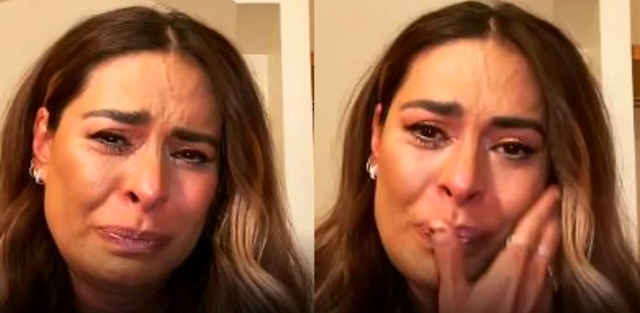 Video: Tras ser ligado con el narco, Galilea Montijo llora desconsolada