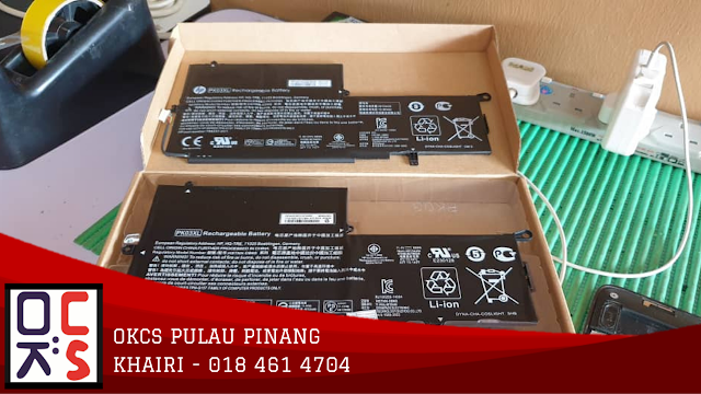 SOLVED: KEDAI REPAIR LAPTOP BERTAM | HP SPECTRE X360 13-4116DX BATTERY FAST DRAIN, 30MINUTES FLAT 0%, SUSPECT BATTERY PROBLEM, NEW BATTERY PROBLEM