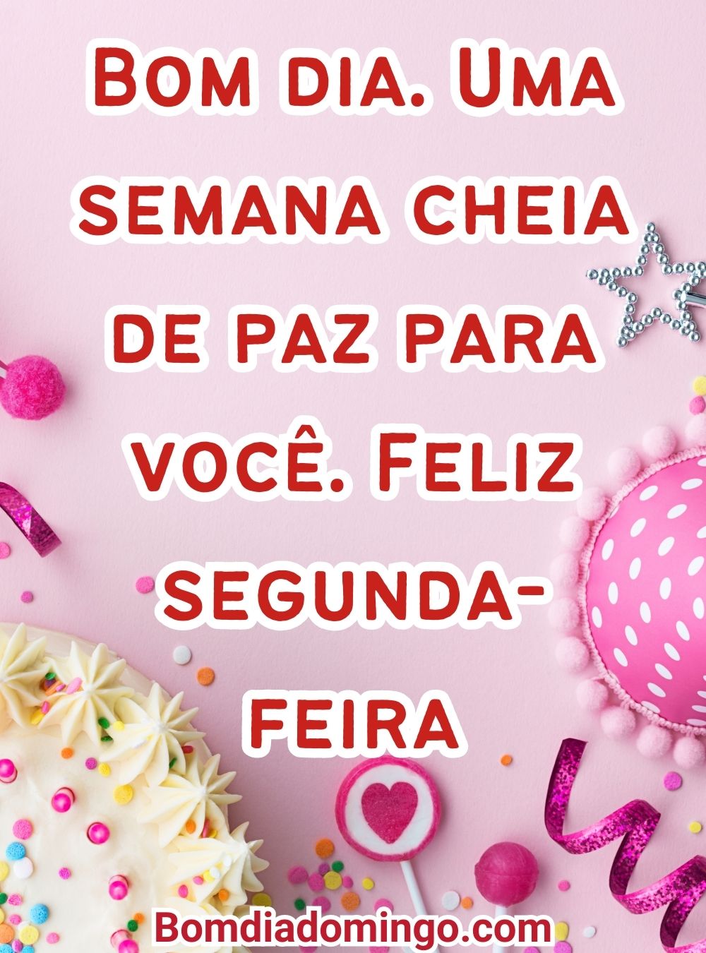 mensagem de bom dia segunda-feira