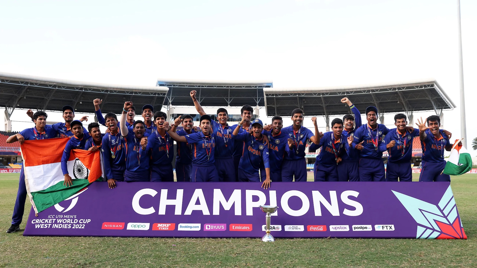 India win ICC U19 Men’s Cricket World Cup 2022; Bawa takes 5 wickets