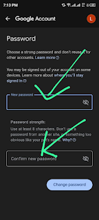 Confirm New Password