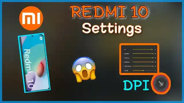 best headshot Settings free fire For Xiaomi Redmi 10 in 2024