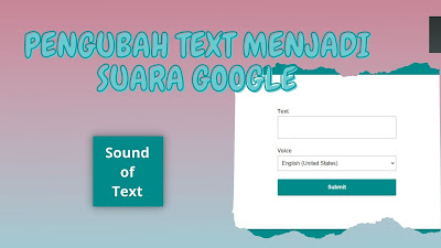Mengubah Teks Menjadi Suara Bahasa Indonesia