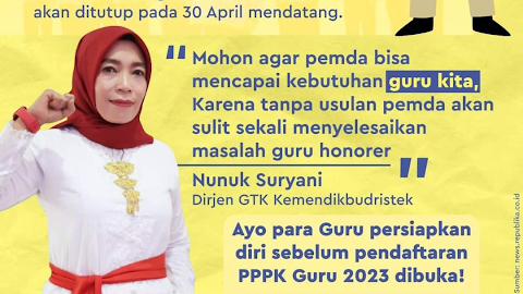 Formasi PPPK Guru Tahun 2023