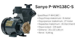 Sanyo P-WH138C-S