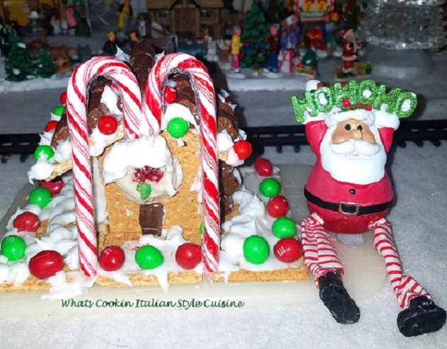 graham cracker candy house how to make them