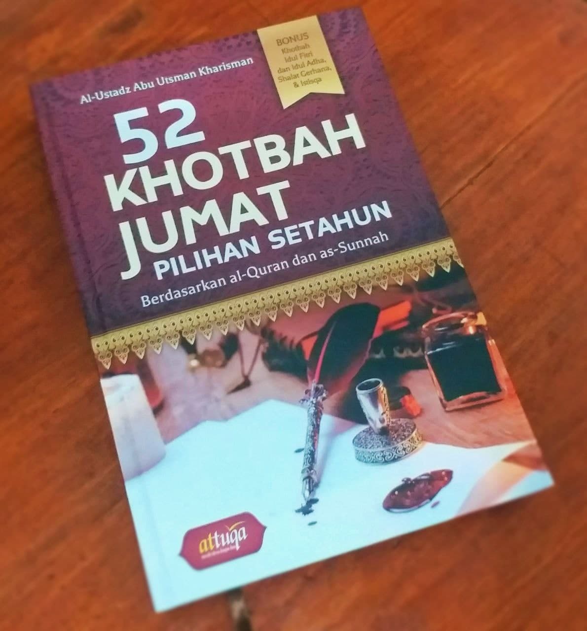 Buku 52 Khotbah Jumat Pilihan Setahun Attuqa