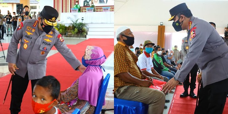 Tinjau Vaksinasi dan Lokasi Isoter, Kapolri Minta Forkopimda Babel Perkuat Pencegahan Lonjakan Covid-19 