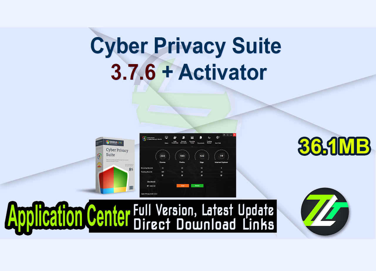 Cyber Privacy Suite 3.7.6 + Activator