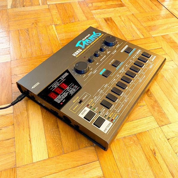 MATRIXSYNTH: KORG DDM-110 Super Drums (Japan, 1984) Vintage Drum