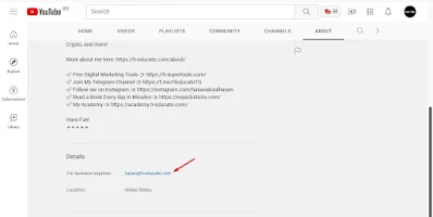 how to find youtube channel owner