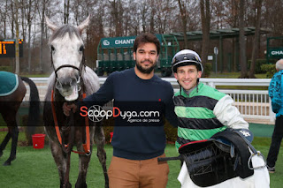 Trio ganador en Chantilly.