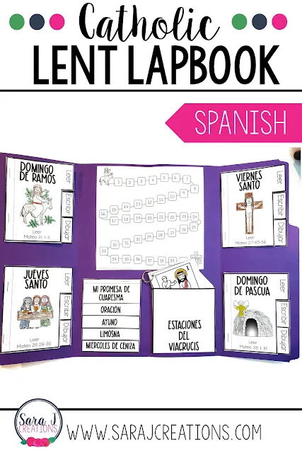 Spanish Lent Lapbook