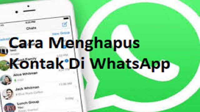 Cara Menghapus Kontak Di WhatsApp