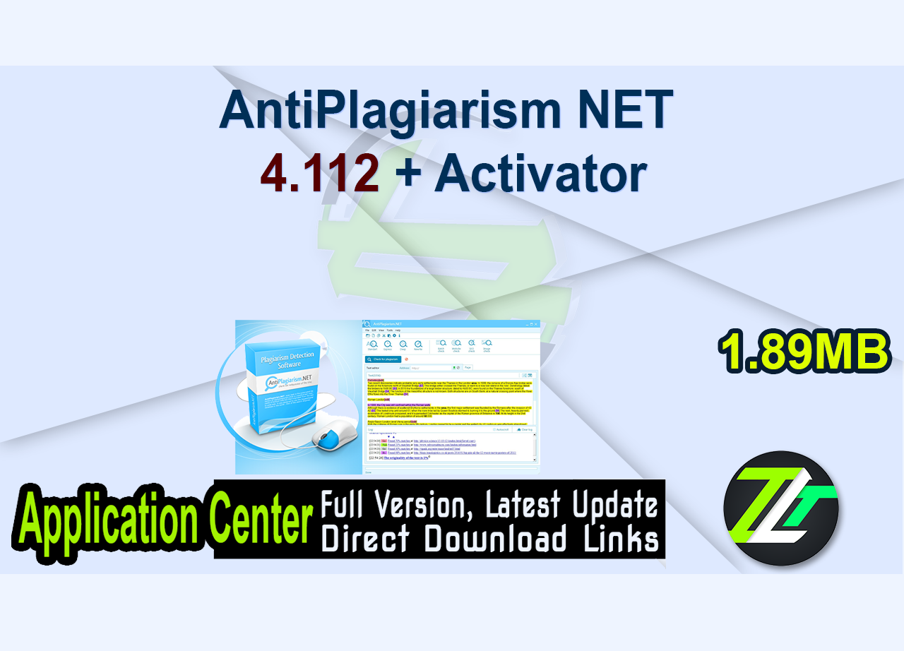 AntiPlagiarism NET 4.112 + Activator