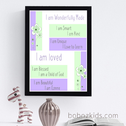 Buy personalised kids room decor wall frame online in Port Harcourt, Nigeria