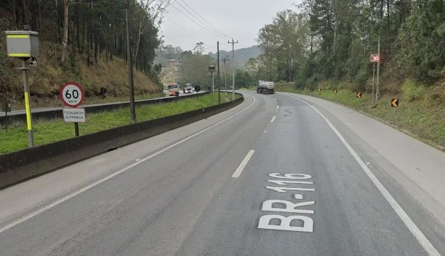 BR-116 ficará interditada no sentido sul em São Lourenço da Serra