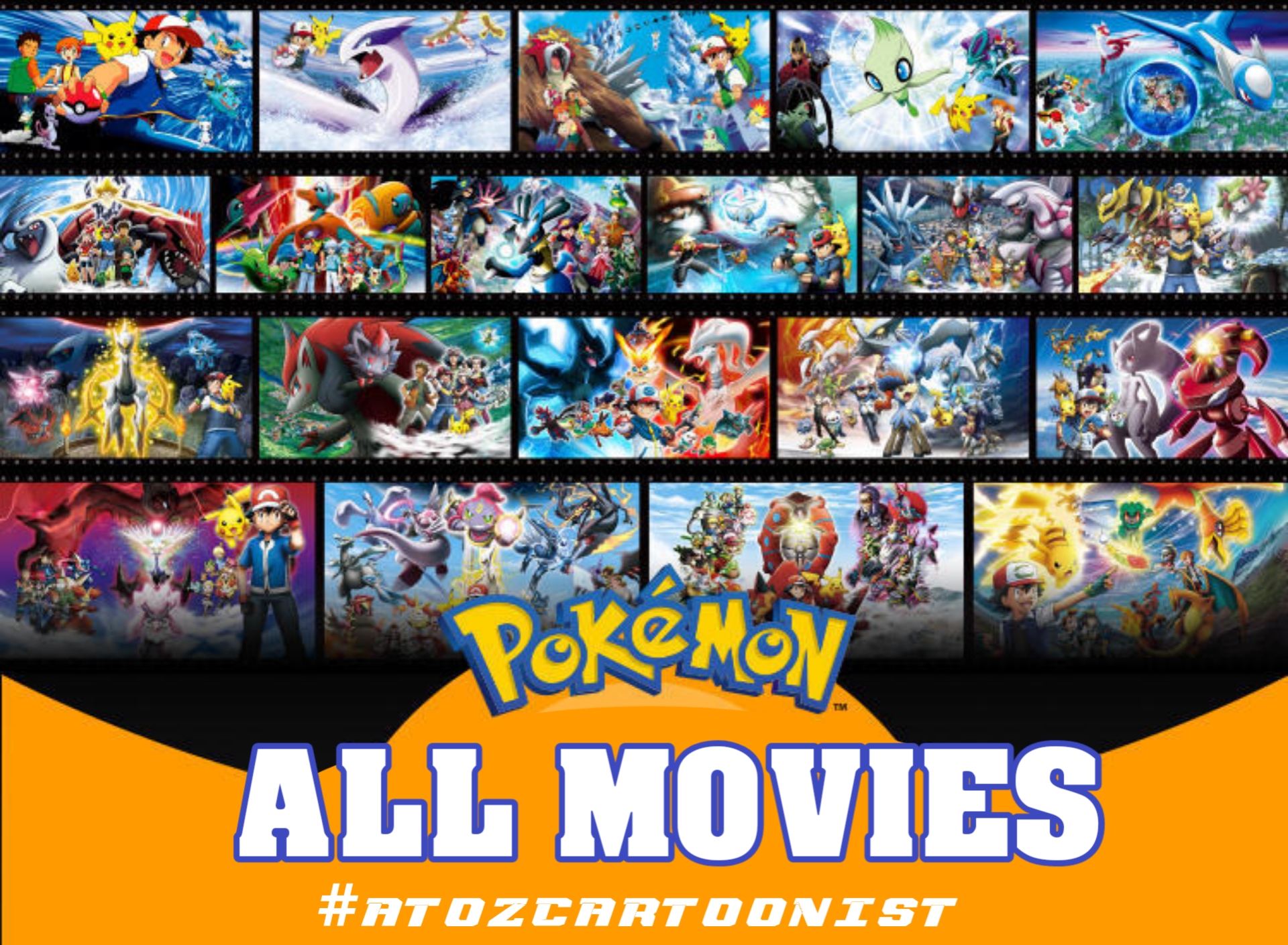Pokemon All Movies In Hindi – Tamil – Telugu – English Download (480p, 720p & 1080p)