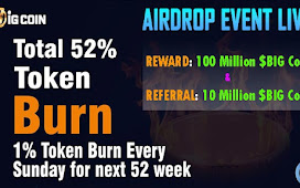 BIG Coin Airdrop of 100 Million $BIG Coin Free