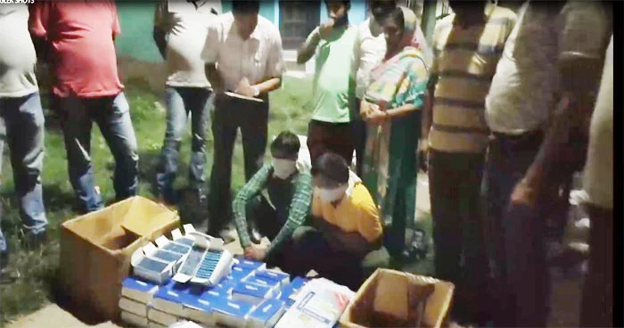 Himachal: Banned medicines and illegal liquor recovered, four including BJP councilor arrested