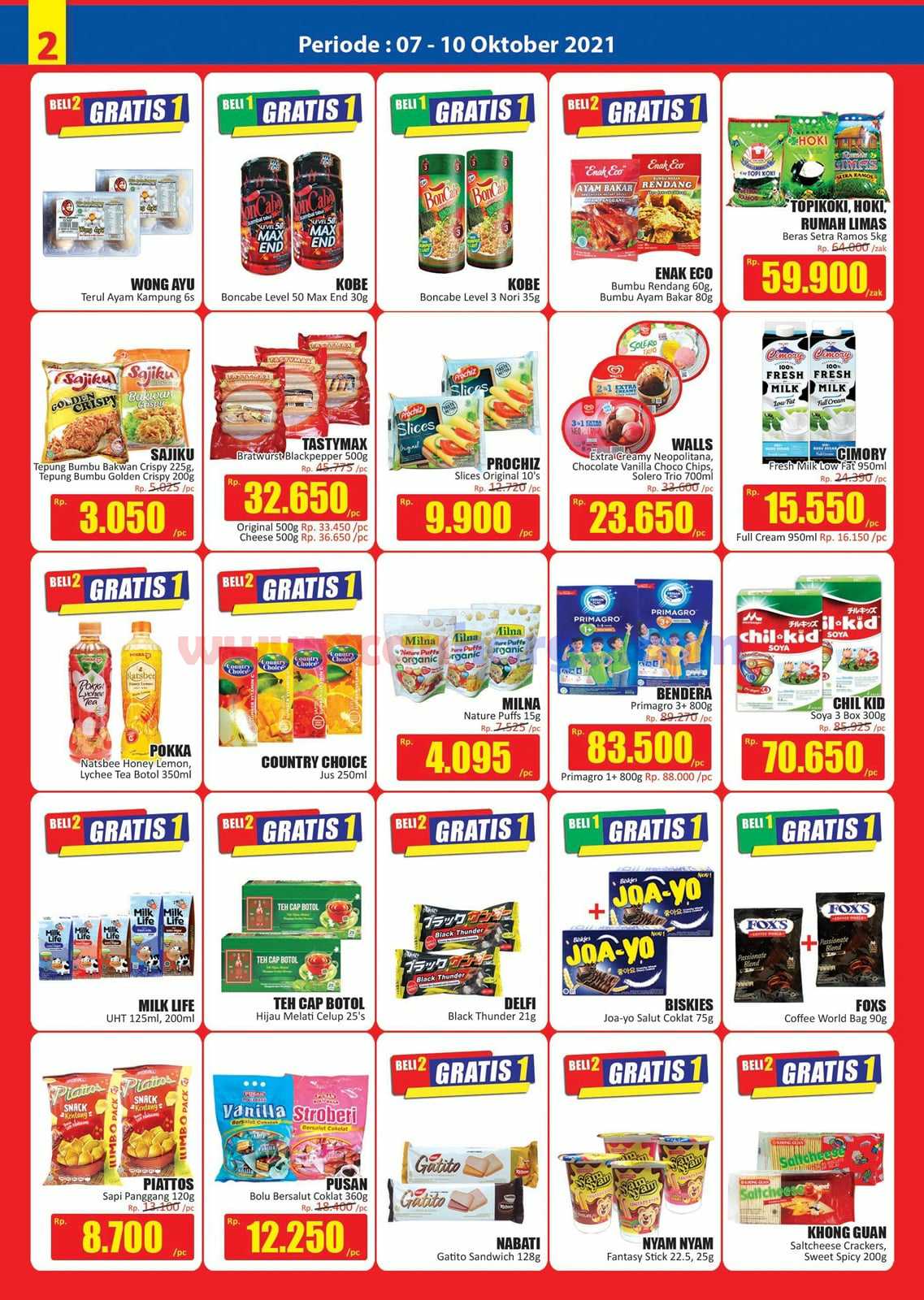 Katalog Promo JSM Hari Hari Swalayan Weekend 7 - 10 Oktober 2021 2