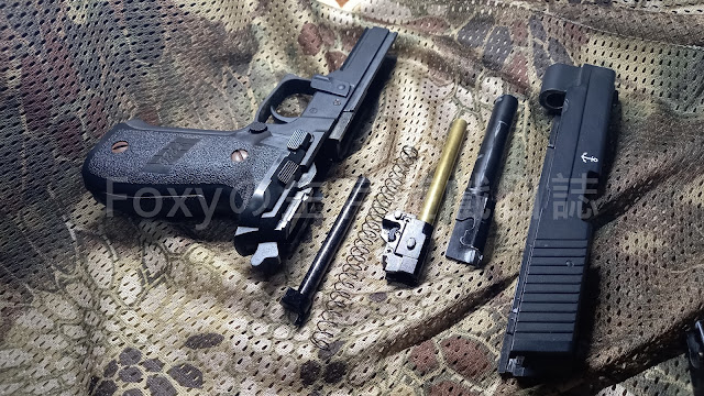 WE P226 內部機構