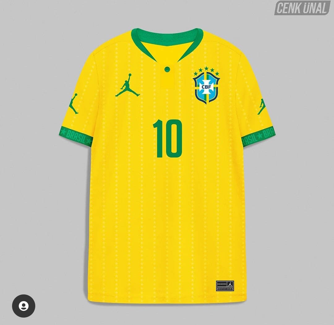 Camiseta BRASIL JORDAN CONCEPT