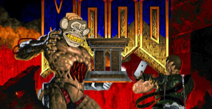 Doom 2 mod allows players to shoot NFTs