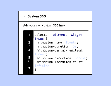 使用Elementor編輯CSS