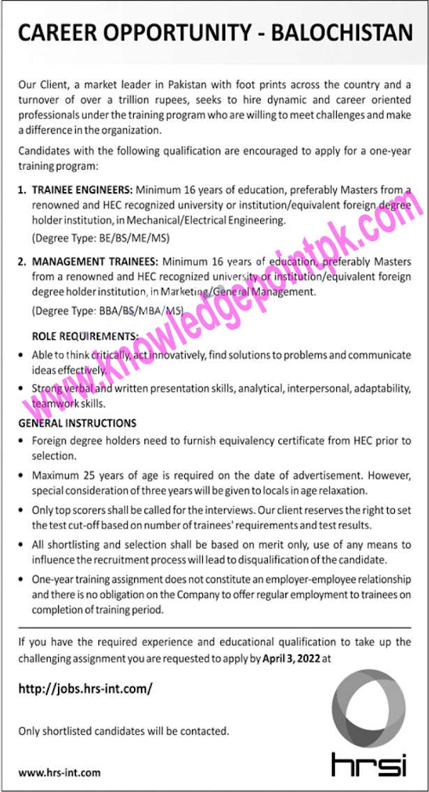 Human Resource Solution International HRSI Jobs 2022