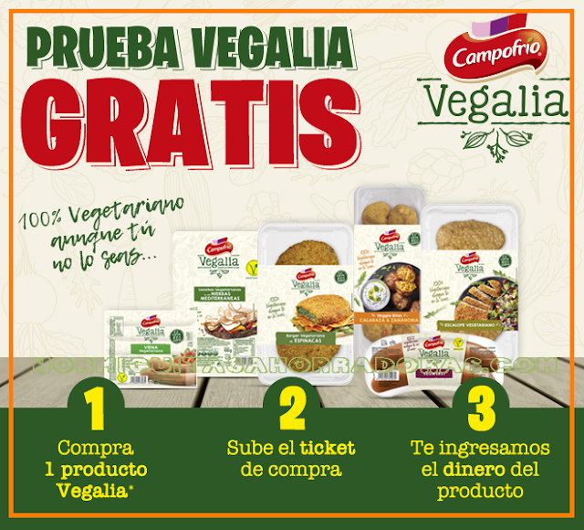 Prueba gratis la gama Vegalia de Campofrío
