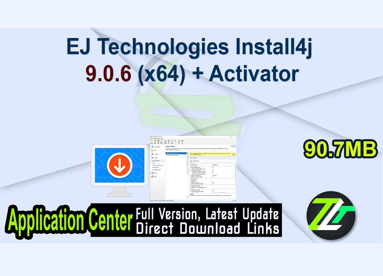 EJ Technologies Install4j 9.0.6 (x64) + Activator