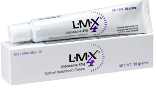 LMX4 Lidocaine 4% w/w Cream