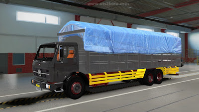 Mod Truck Gandeng Merci Tepak - ETS2 1.36 - 1.43