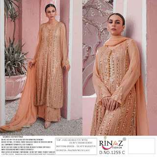 Rinaz Fashion 1255 Hit Design Pakistani Suits catalog