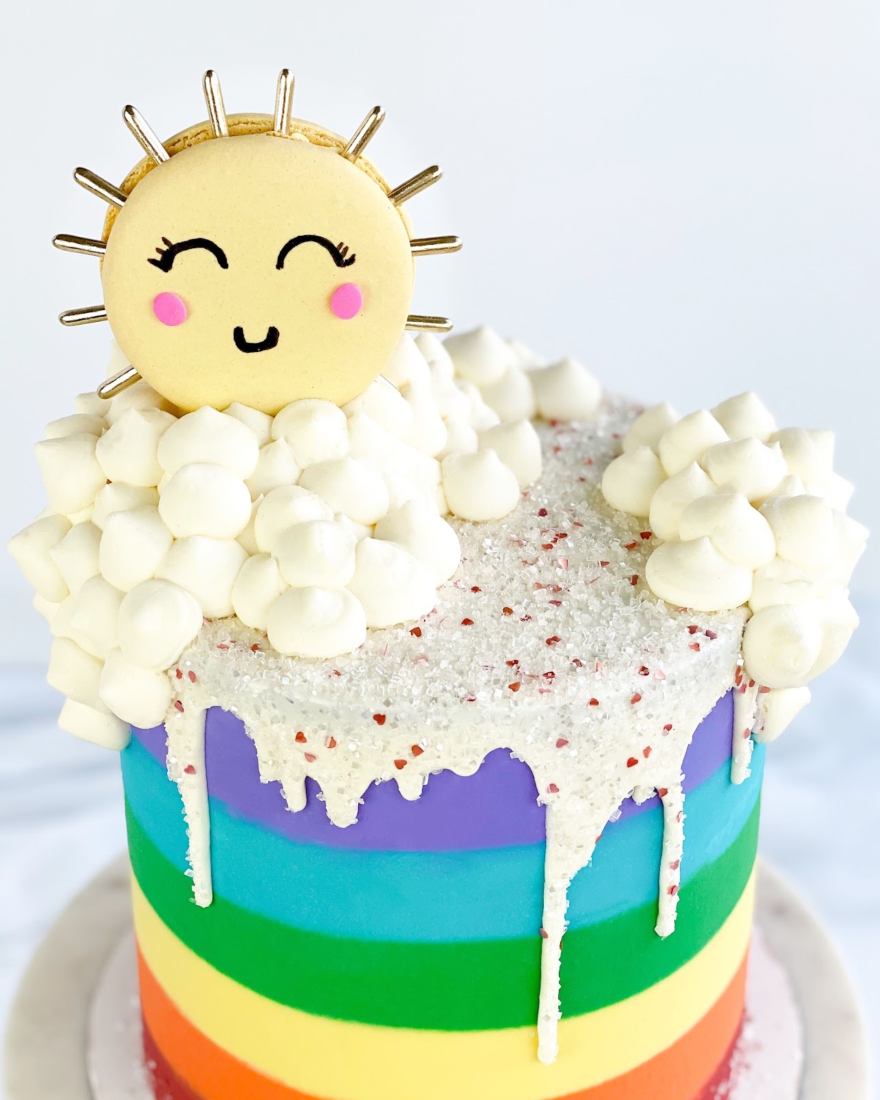 rainbow cake ideas for birthday