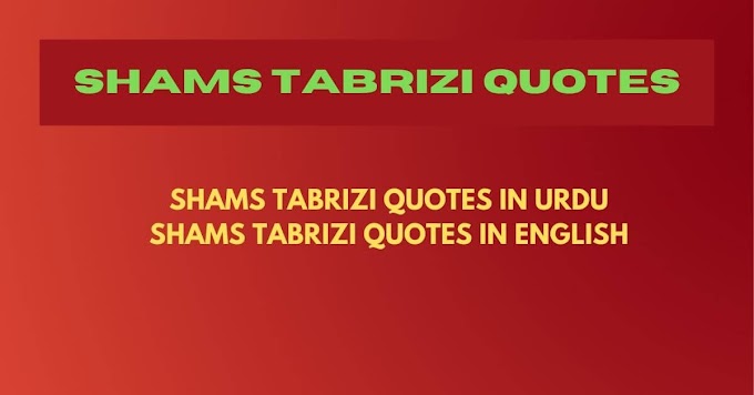 Life-Changing Shams Tabrizi Quotes To Inspire Inner Growth
