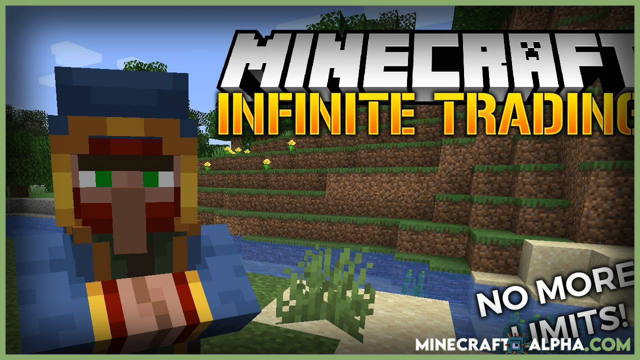 Minecraft Infinite Trading Mod 1.18 (No More Limit Trade)
