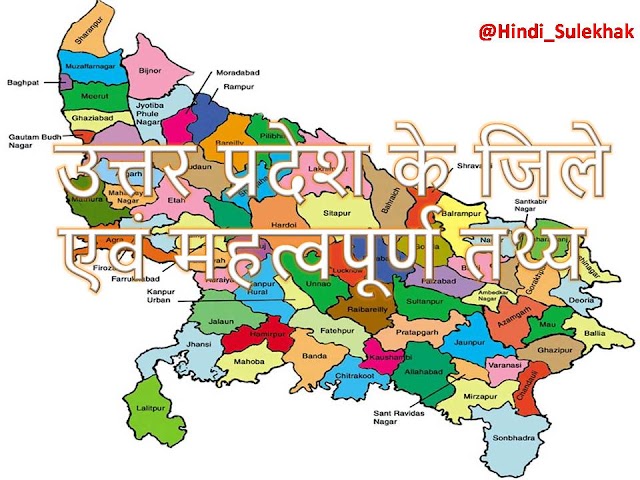 उत्तर प्रदेश के जिले और इतिहास | UP ke Jile Aur Itihas 