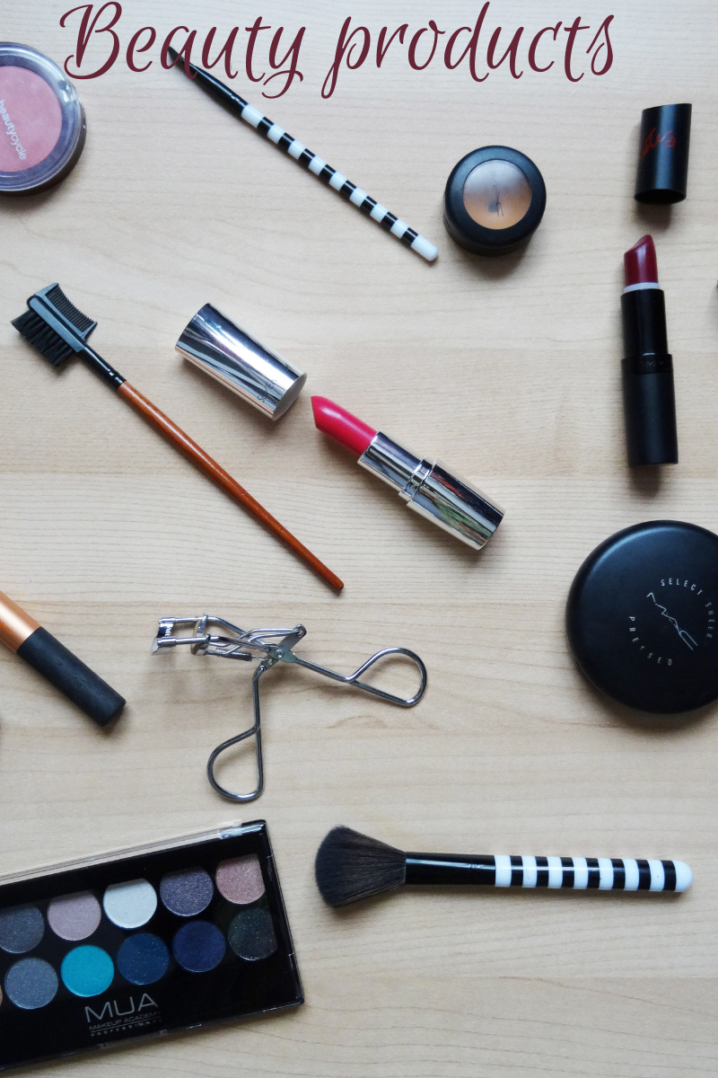 Makeup products for beginners