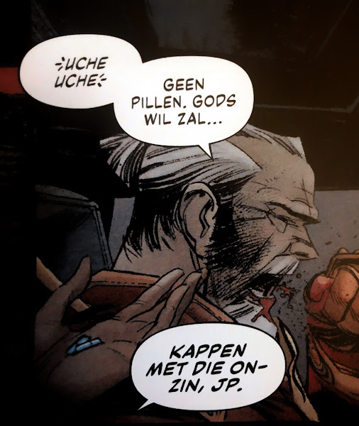 Paneel uit Batman, Curse of the White Knight 2/3 (Murphy - Hollingsworth)