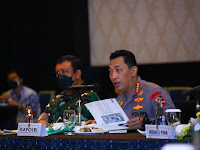 Sukseskan GPDRR, Kapolri Siapkan Skenario Pengamanan Hingga Genjot Vaksin Booster di Bali