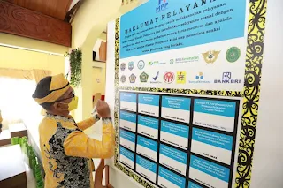 Penandatangan Maklumat Pelayanan pada MPP dan Launching Aplikasi SIMPELKAN