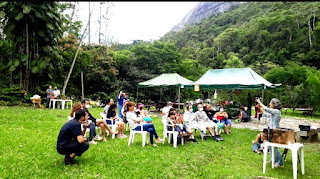 Público participa do evento ‘Estação Verão’ no Parque Municipal de Teresópolis