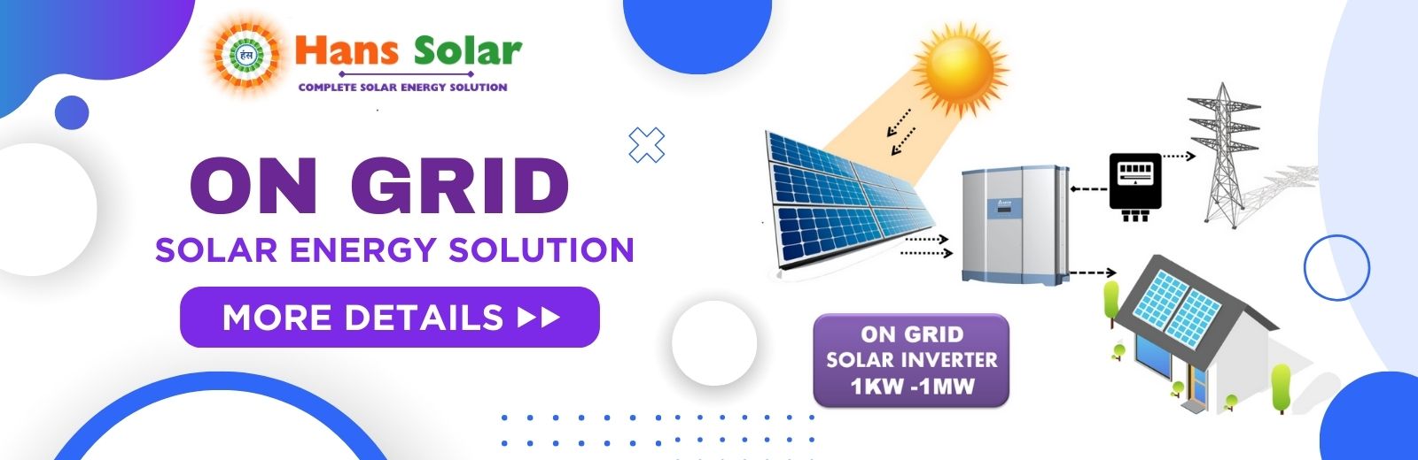 ON GRID SOLAR ENERGY SOLUTION