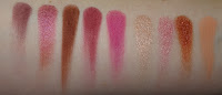 Swatch Morphe Just A Crush Artistry Eyeshadow Palette